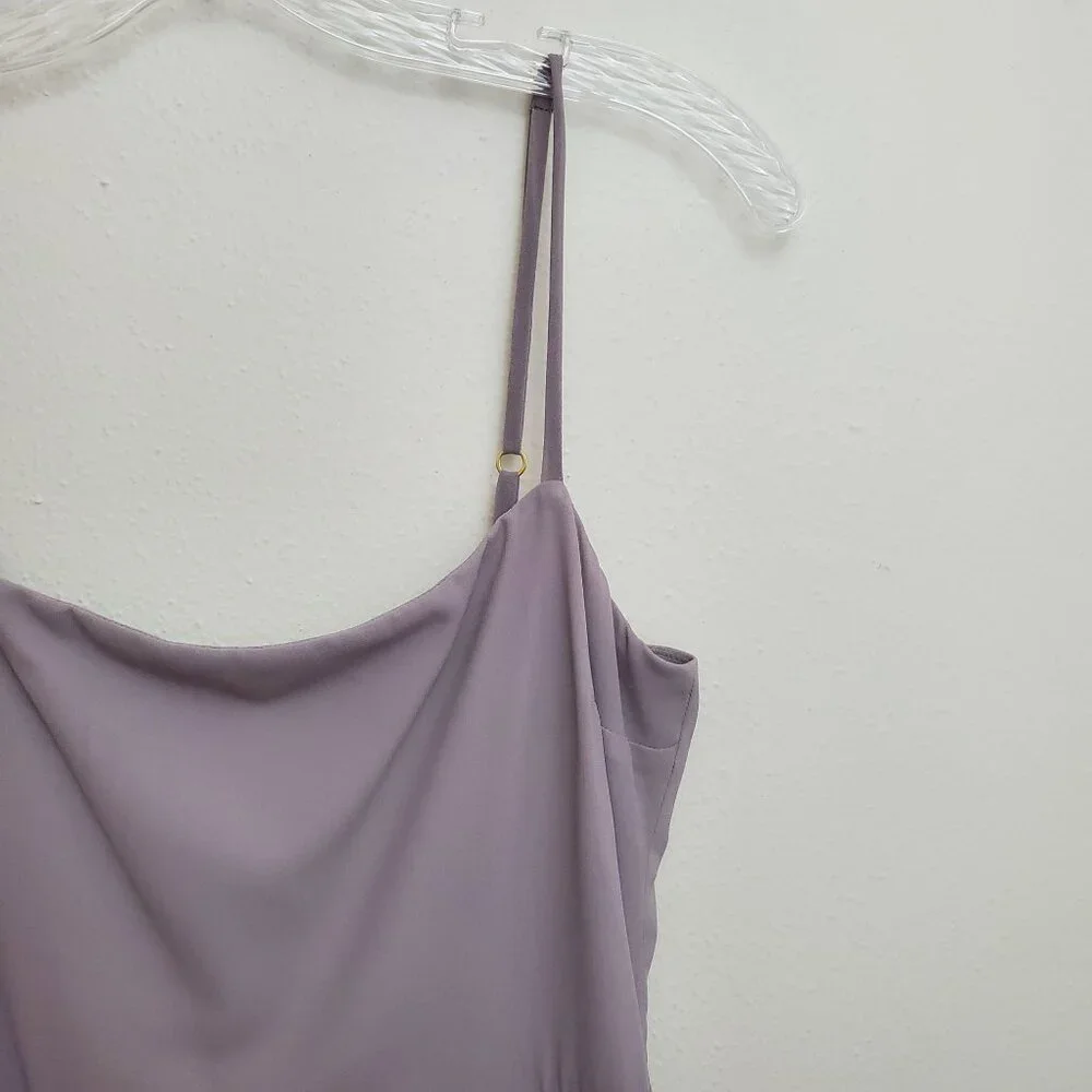 Show Me Your Mumu Lauren Tie Maxi Dress in gray - Picture 2 of 11